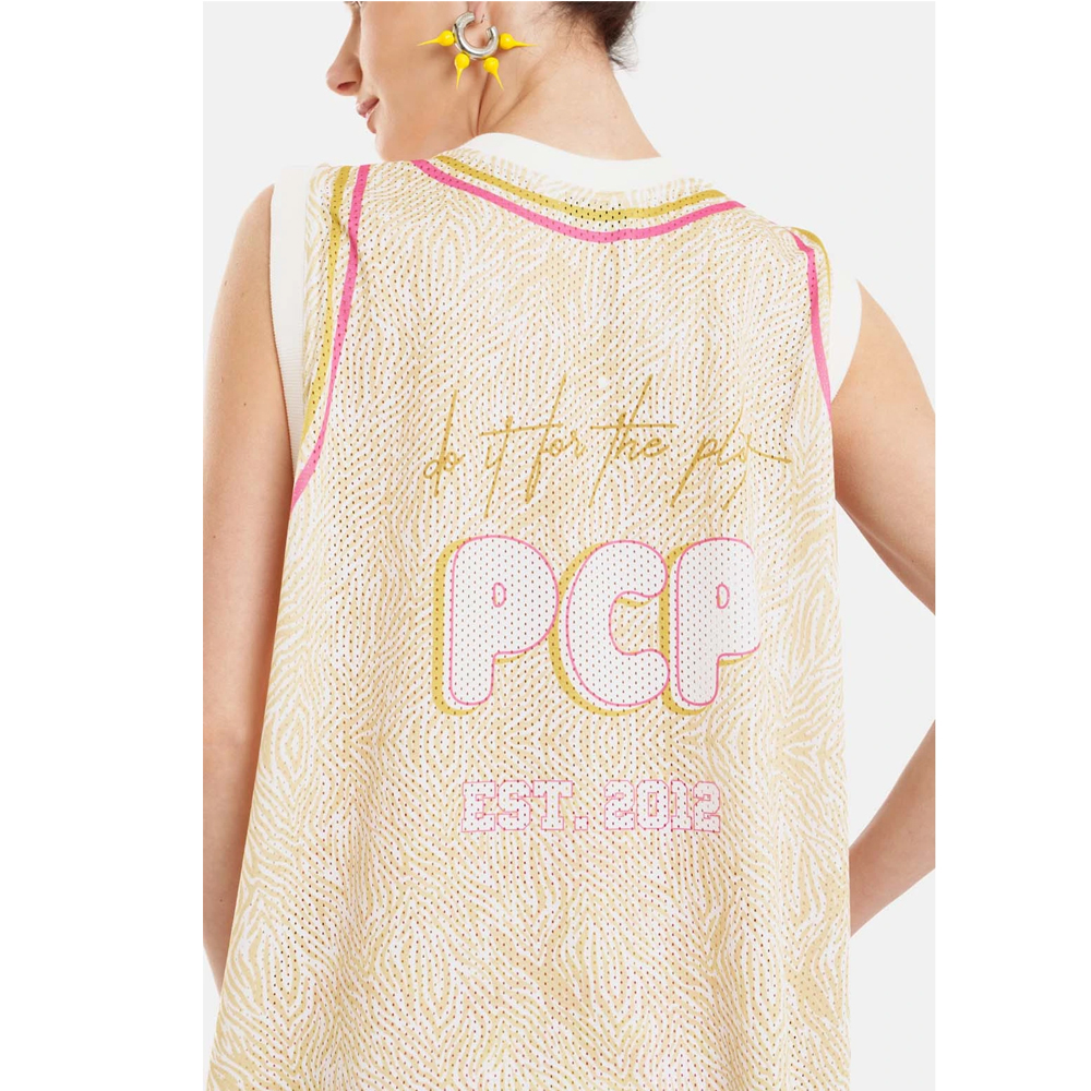 PCP NBA Jersey Sleeveless Γυναικεία Αμάνικη Αθλητική Μπλούζα - 2